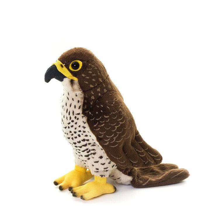 LIVING NATURE PEREGRINE FALCON SOFT FLUFFY PLUSH TOY CUDDLY TEDDY