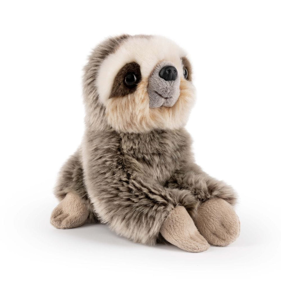 LIVING NATURE SLOTH PLUSH SOFT CUTE CUDDLY ANIMAL TOY TEDDY