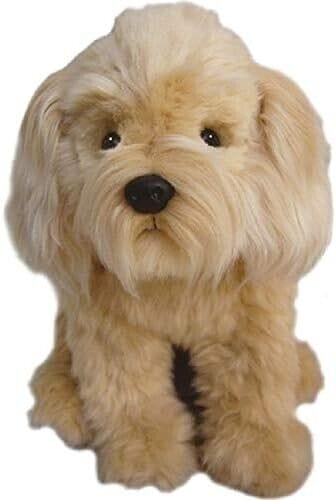 OODLES POO BLACK DOG FAITHFUL FRIENDS 12" SOFT CUDDLY PLUSH TOY