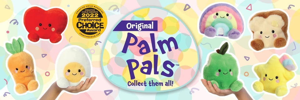 AURORA PLUSH PALM PALS SOFT CUDDLY TOY TEDDY