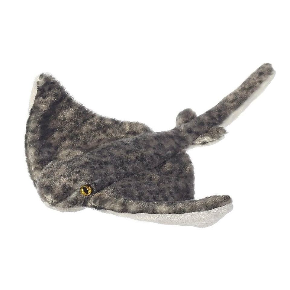 AURORA MINI FLOPSIE PLUSH STINGRAY SEA LIFE FISH 8" SOFT TOY TEDDY