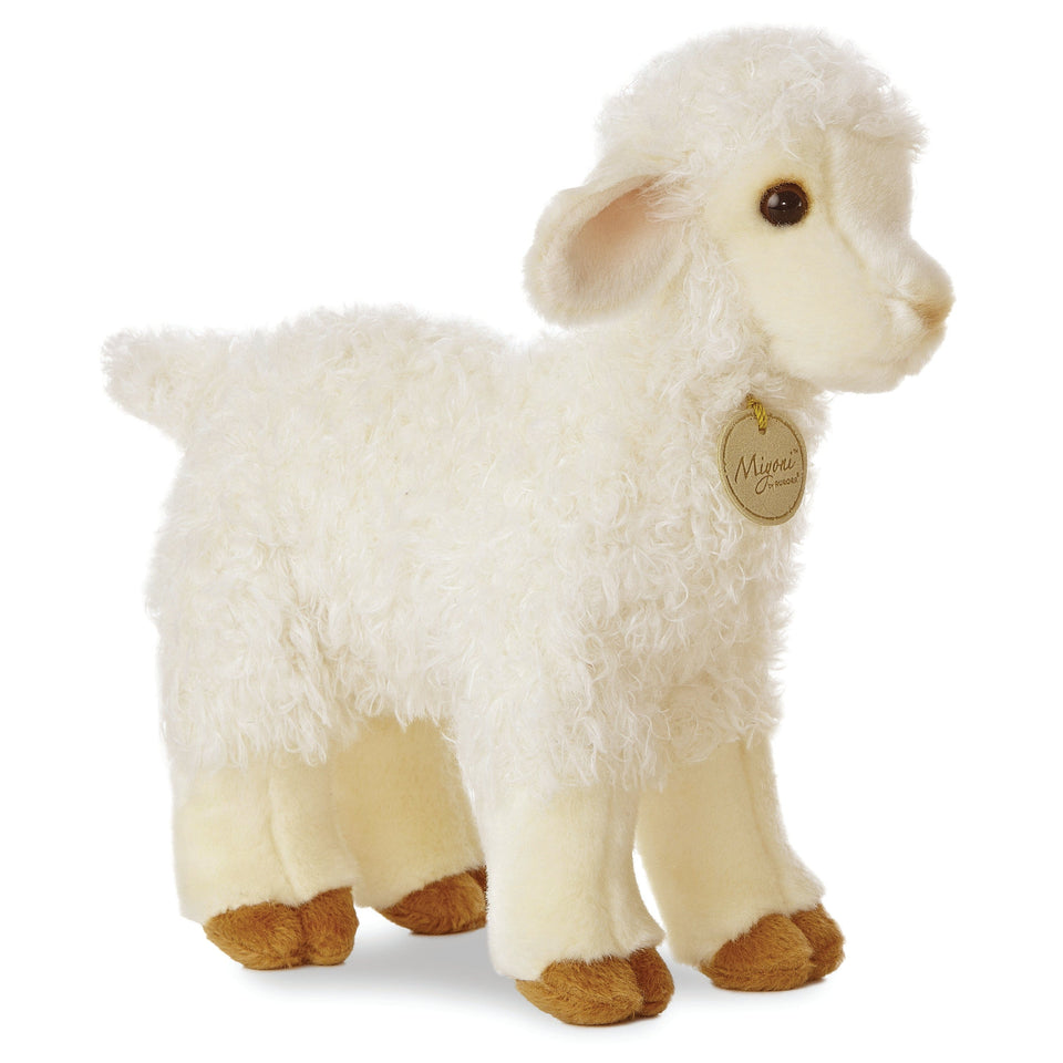 AURORA MIYONI LAMB 10" PLUSH SOFT CUDDLY SHEEP TOY TEDDY
