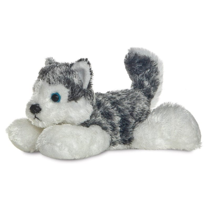 AURORA PLUSH MINI FLOPSIE MUSH HUSKY 8" DOG SOFT TOY