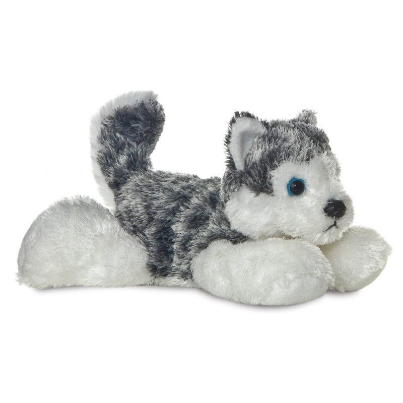 AURORA PLUSH MINI FLOPSIE MUSH HUSKY 8" DOG SOFT TOY