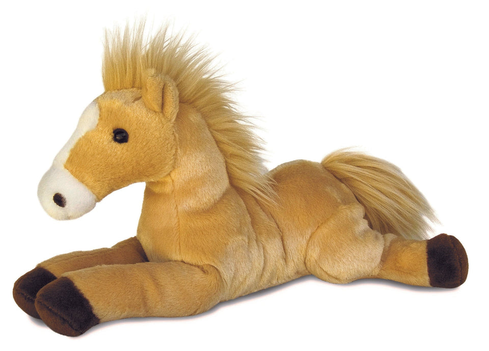 AURORA PLUSH FLOPSIE BUTTERSCOTCH HORSE SOFT TOY PONY