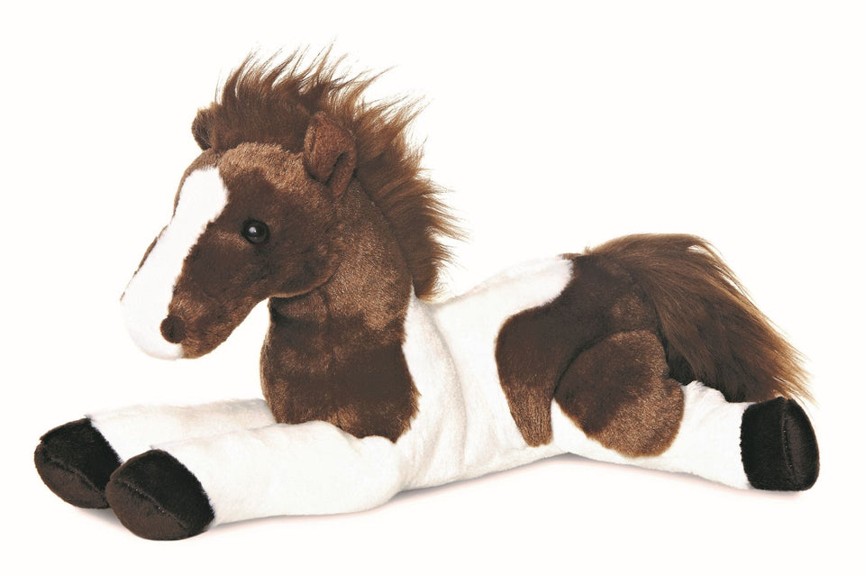 AURORA PLUSH FLOPSIE TOLA BROWN HORSE SOFT TOY CUDDLY TEDDY