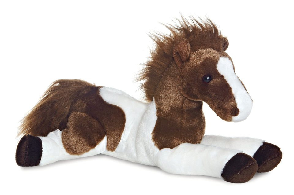AURORA PLUSH FLOPSIE TOLA BROWN HORSE SOFT TOY CUDDLY TEDDY
