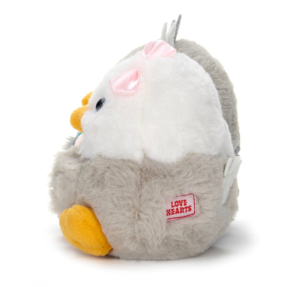 SWIZZELS LOVE HEARTS 18CM BIRDS LOVEBIRDS PLUSH SOFT CUDDLY TOY TEDDY