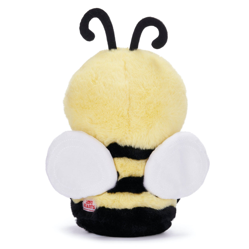 SWIZZELS LOVE HEARTS 18CM BEE 'BEE KIND' PLUSH SOFT CUDDLY TOY TEDDY