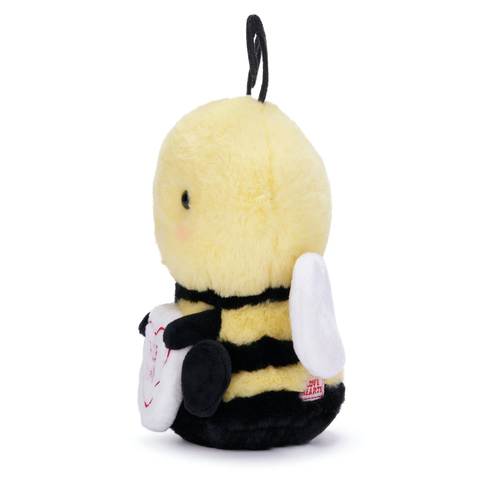 SWIZZELS LOVE HEARTS 18CM BEE 'BEE KIND' PLUSH SOFT CUDDLY TOY TEDDY
