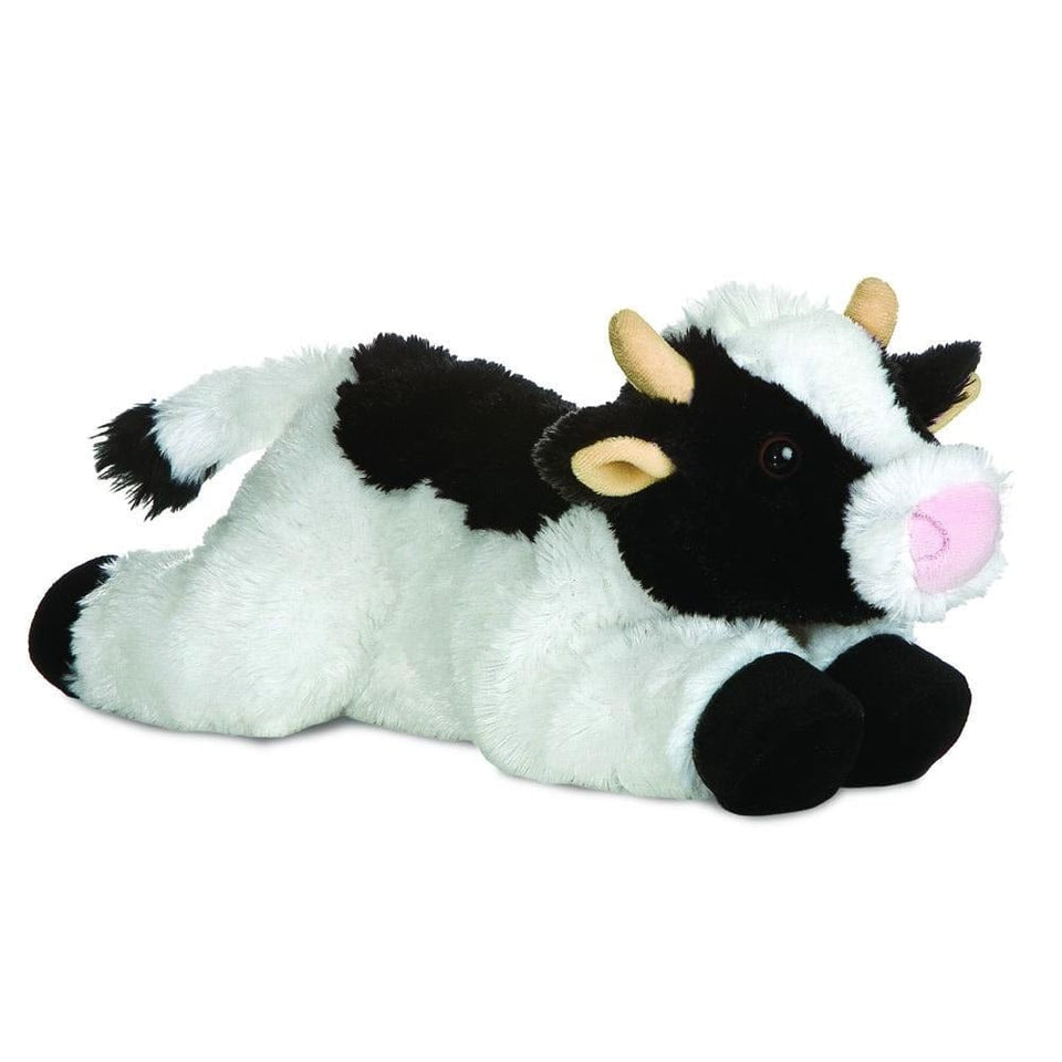 AURORA 12" FLOPSIE PLUSH MAY BELL COW CUDDLY SOFT TOY TEDDY