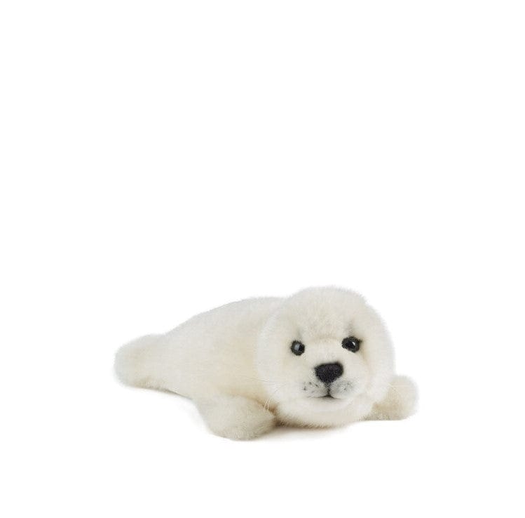 FAITHFUL FRIENDS GREY SEAL 8" SOFT CUDDLY PLUSH QUALITY TOY TEDDY
