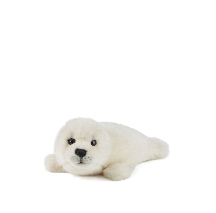 FAITHFUL FRIENDS GREY SEAL 8" SOFT CUDDLY PLUSH QUALITY TOY TEDDY