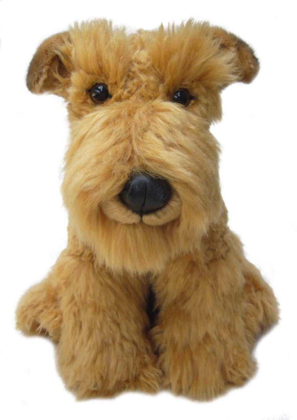 FAITHFUL FRIENDS AIREDALE TERRIER DOG 12" SOFT CUDDLY PLUSH TOY TEDDY