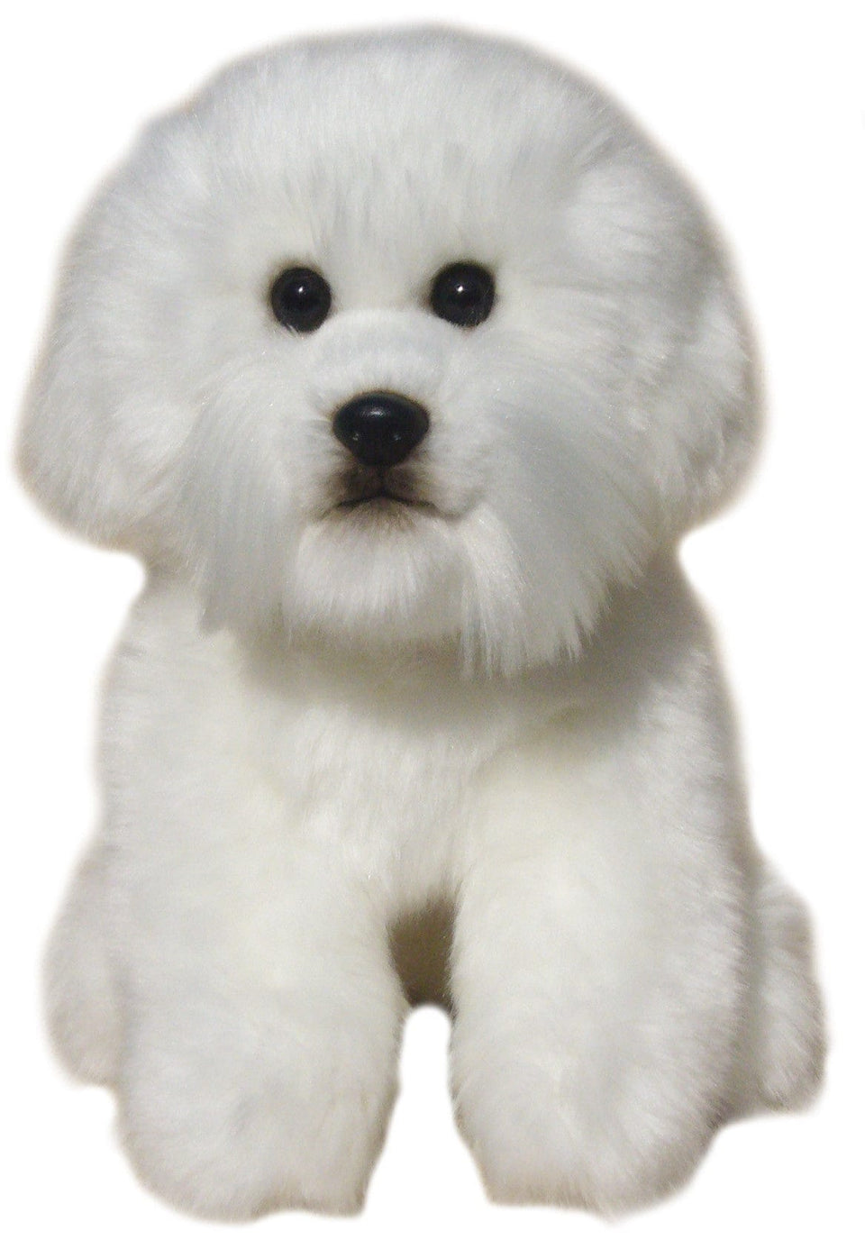 FAITHFUL FRIENDS BICHON FRISE DOG 12" SOFT CUDDLY PLUSH TEDDY TOY