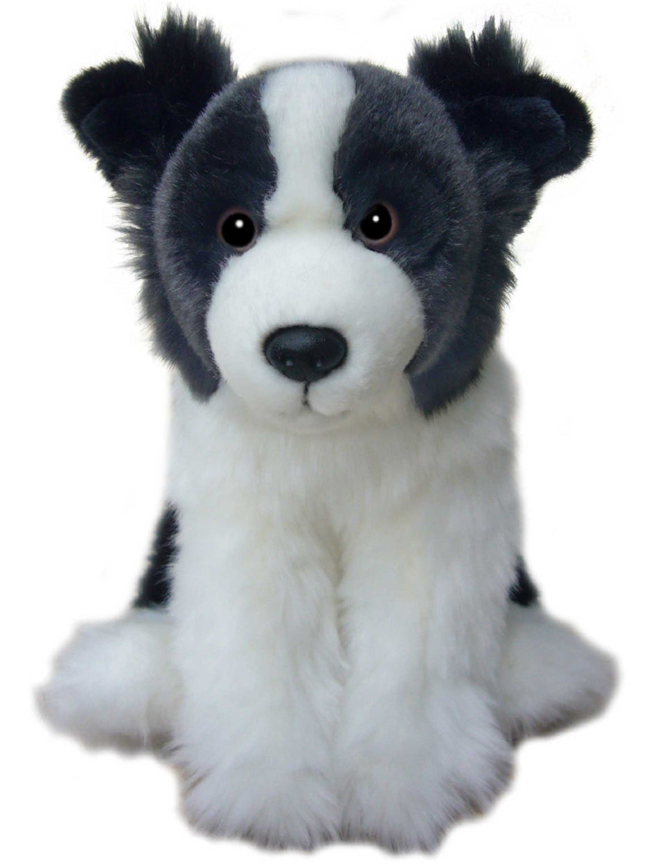 BORDER COLLIE DOG FAITHFUL FRIENDS 12" CUDDLY SOFT PLUSH DOG TOY