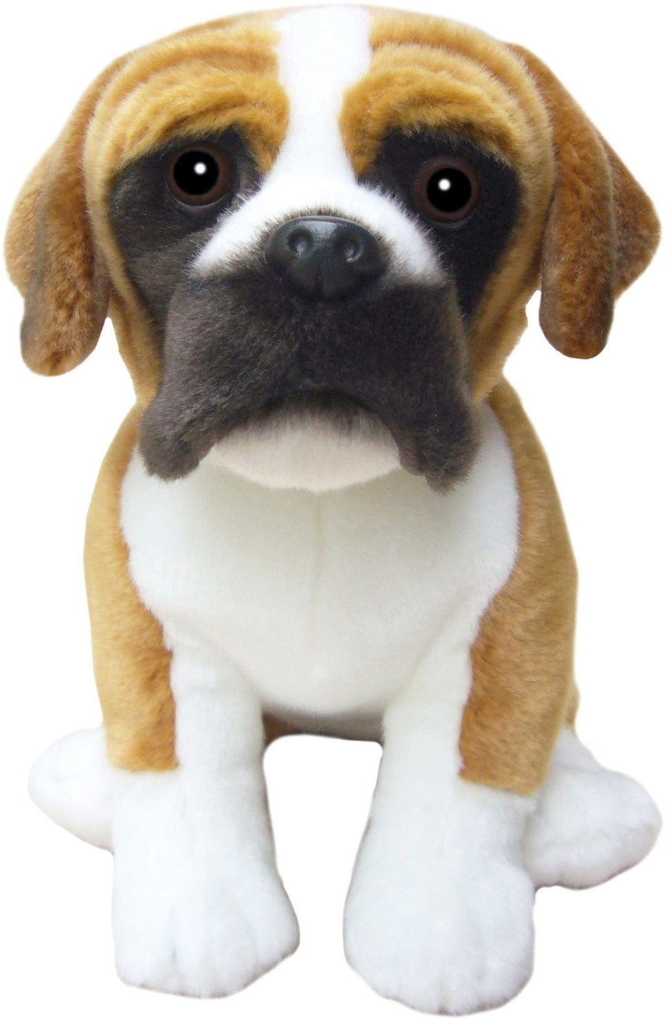 FAITHFUL FRIENDS BOXER DOG RED 12" SOFT CUDDLY PLUSH TOY