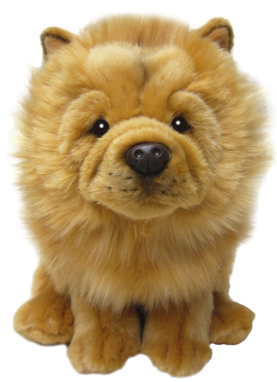 FAITHFUL FRIENDS CHOW CHOW DOG 12" SOFT CUDDLY PLUSH TOY TEDDY