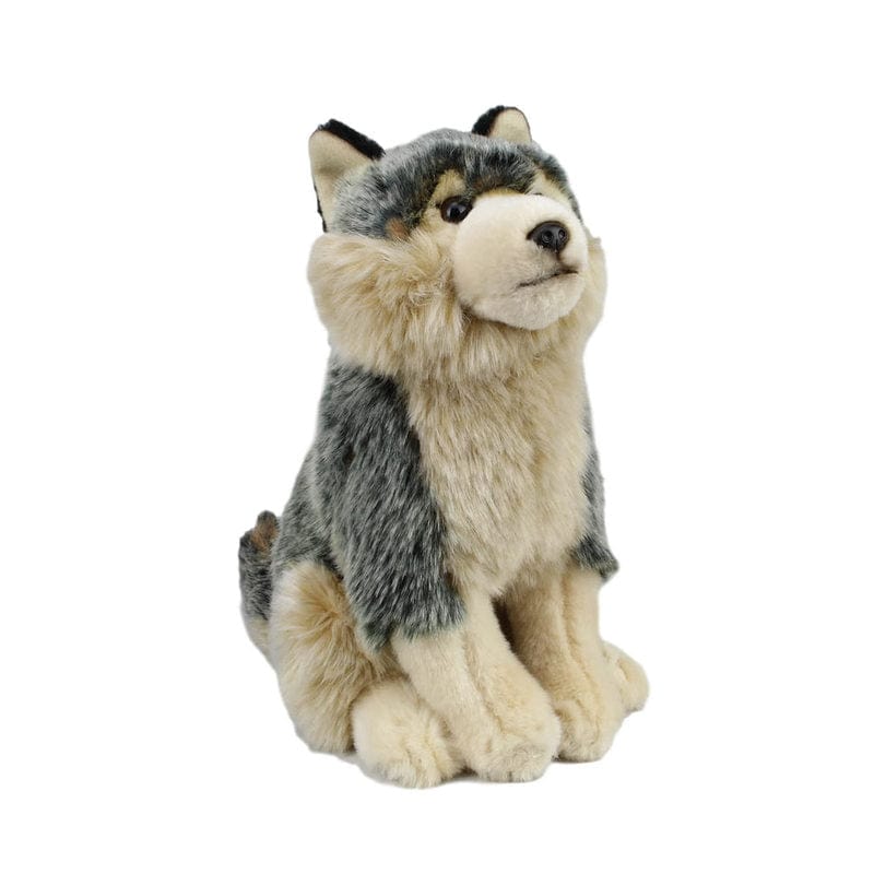 FAITHFUL FRIENDS WOLF 12" SOFT CUDDLY QUALITY PLUSH DOG TOY
