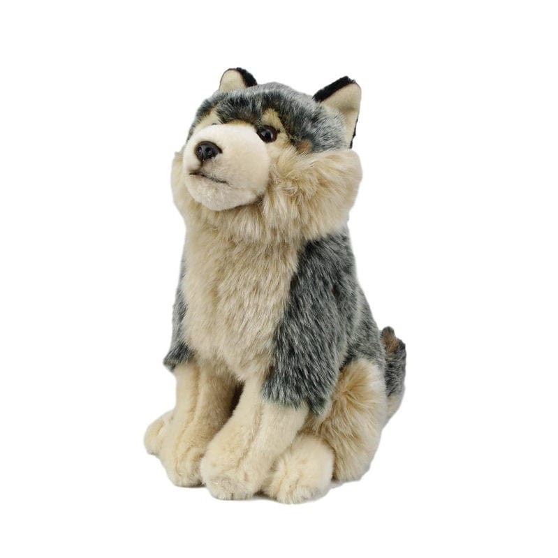 FAITHFUL FRIENDS WOLF 12" SOFT CUDDLY QUALITY PLUSH DOG TOY