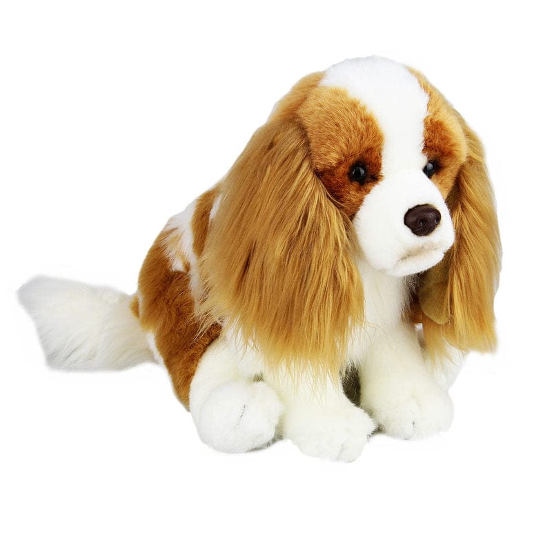 CAVALIER KING CHARLES SPANIEL BLENHEIM DOG FAITHFUL FRIENDS 12" SOFT PLUSH TOY