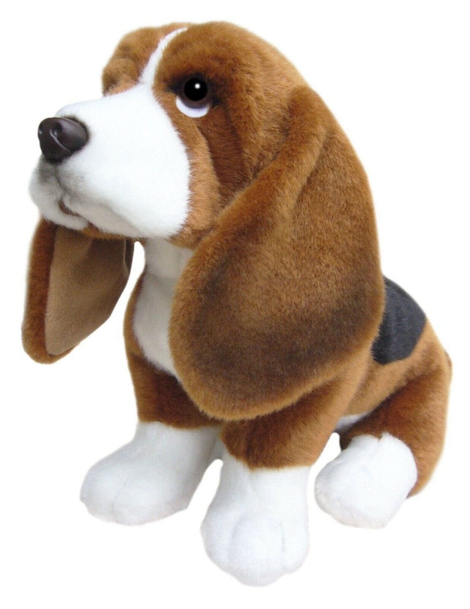 BASSET HOUND DOG FAITHFUL FRIENDS 12" SOFT CUDDLY PLUSH DOG TOY