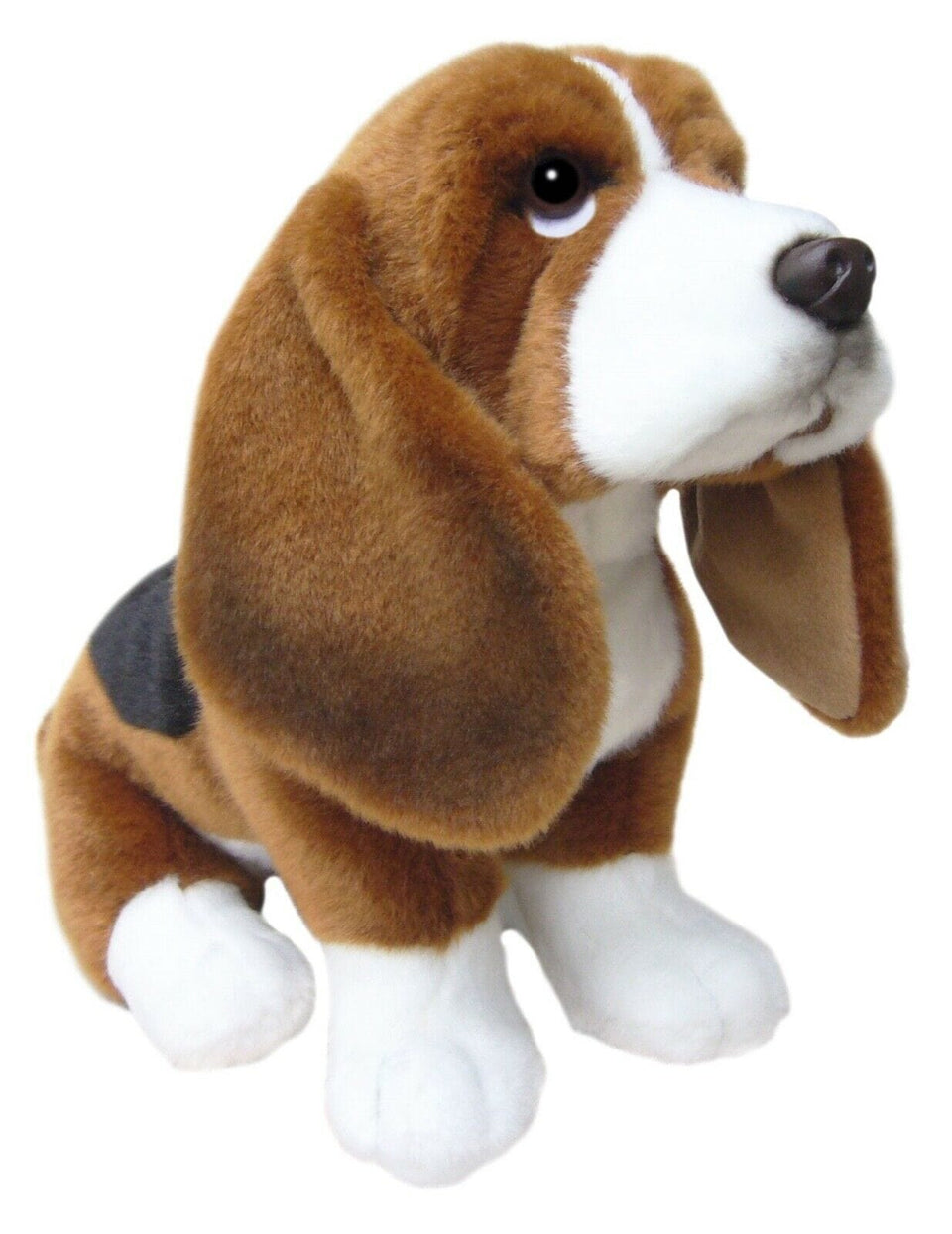 BASSET HOUND DOG FAITHFUL FRIENDS 12" SOFT CUDDLY PLUSH DOG TOY