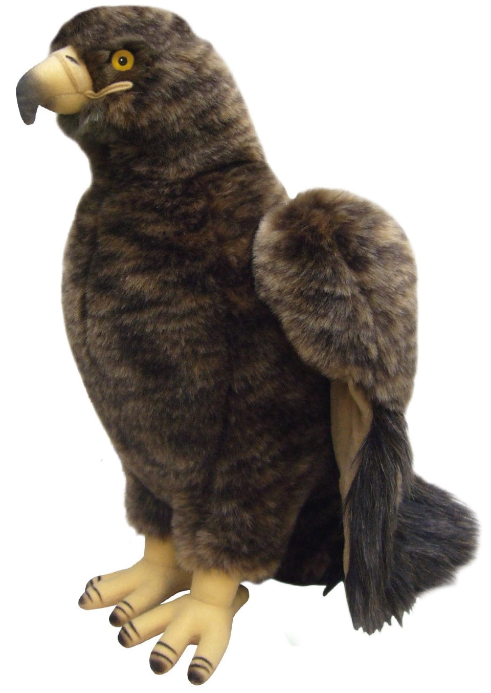 FAITHFUL FRIENDS GOLDEN EAGLE 18" SOFT CUDDLY PLUSH BIRD TOY TEDDY