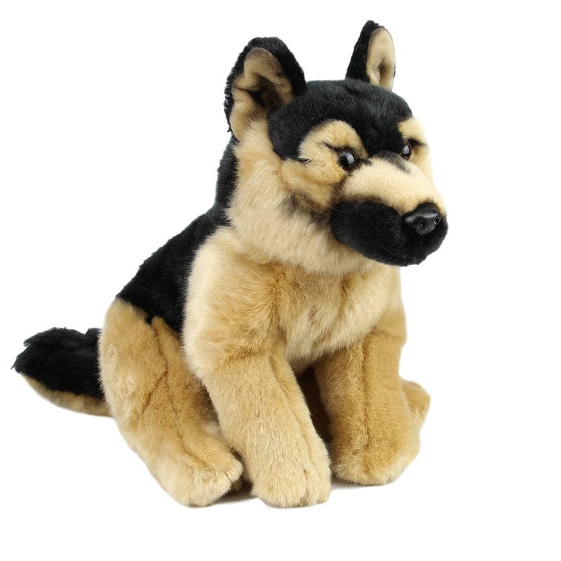 FAITHFUL FRIENDS GERMAN SHEPHERD DOG 12" SOFT CUDDLY PLUSH TOY