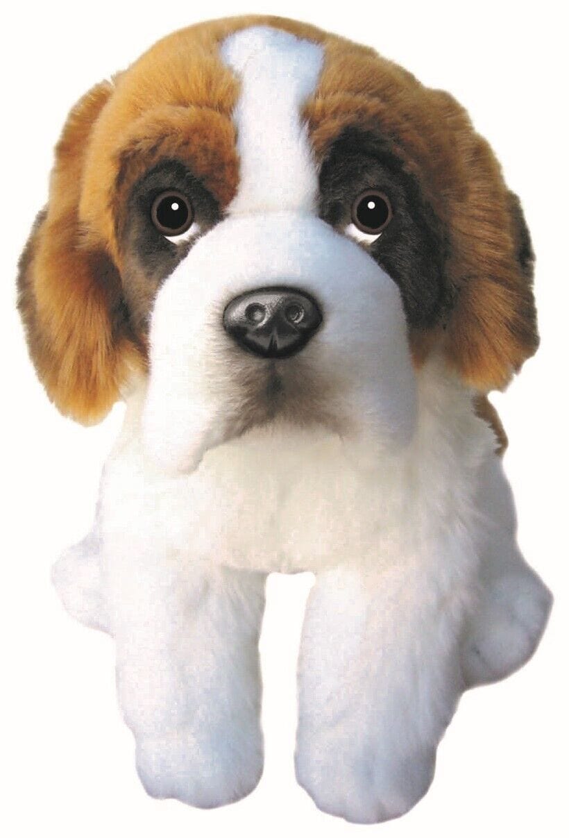 FAITHFUL FRIENDS PLUSH 12" SAINT BERNARD CUDDLY SOFT TOY PUPPY DOG TEDDY