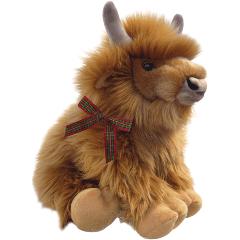 FAITHFUL FRIENDS HARRY HIGHLAND COW 12" CUDDLY SOFT PLUSH TOY
