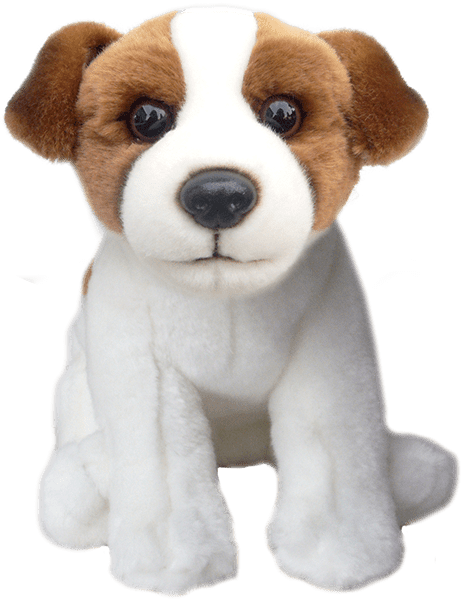 FAITHFUL FRIENDS JACK RUSSELL TERRIER DOG 12" SOFT CUDDLY PLUSH TOY TEDDY