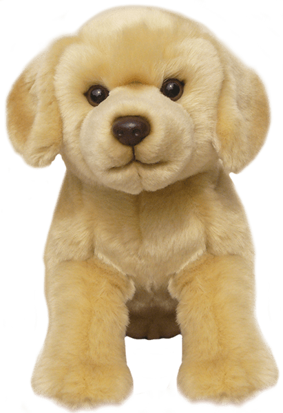 LABRADOR FAITHFUL FRIENDS YELLOW 12" CUDDLY SOFT QUALITY PLUSH TOY