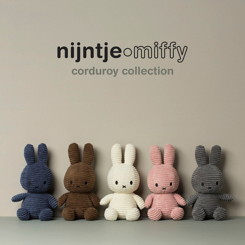 MIFFY PLUSH SOFT TOY CORDUROY