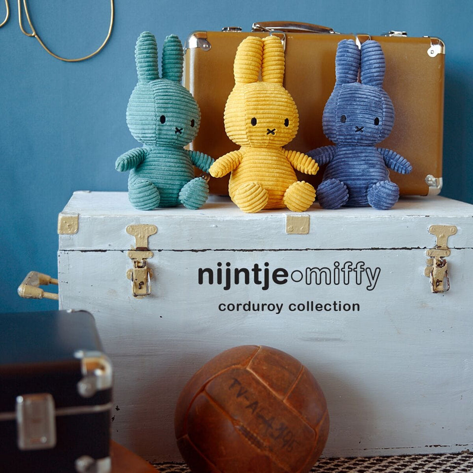 MIFFY PLUSH SOFT TOY CORDUROY