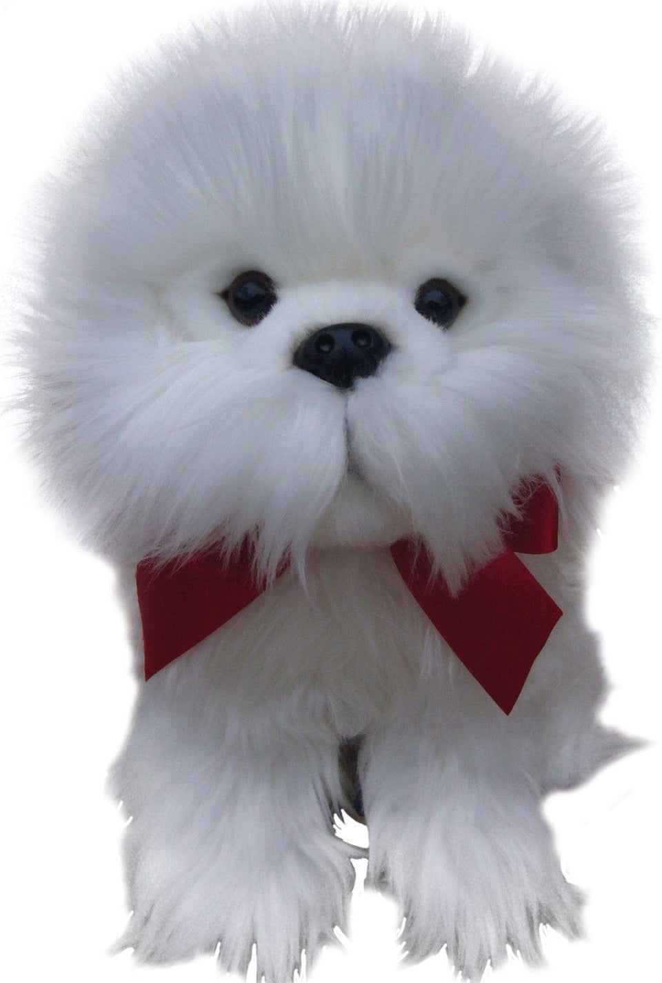 FAITHFUL FRIENDS MALTESE DOG CUDDLY SOFT PLUSH PUPPY DOG TOY