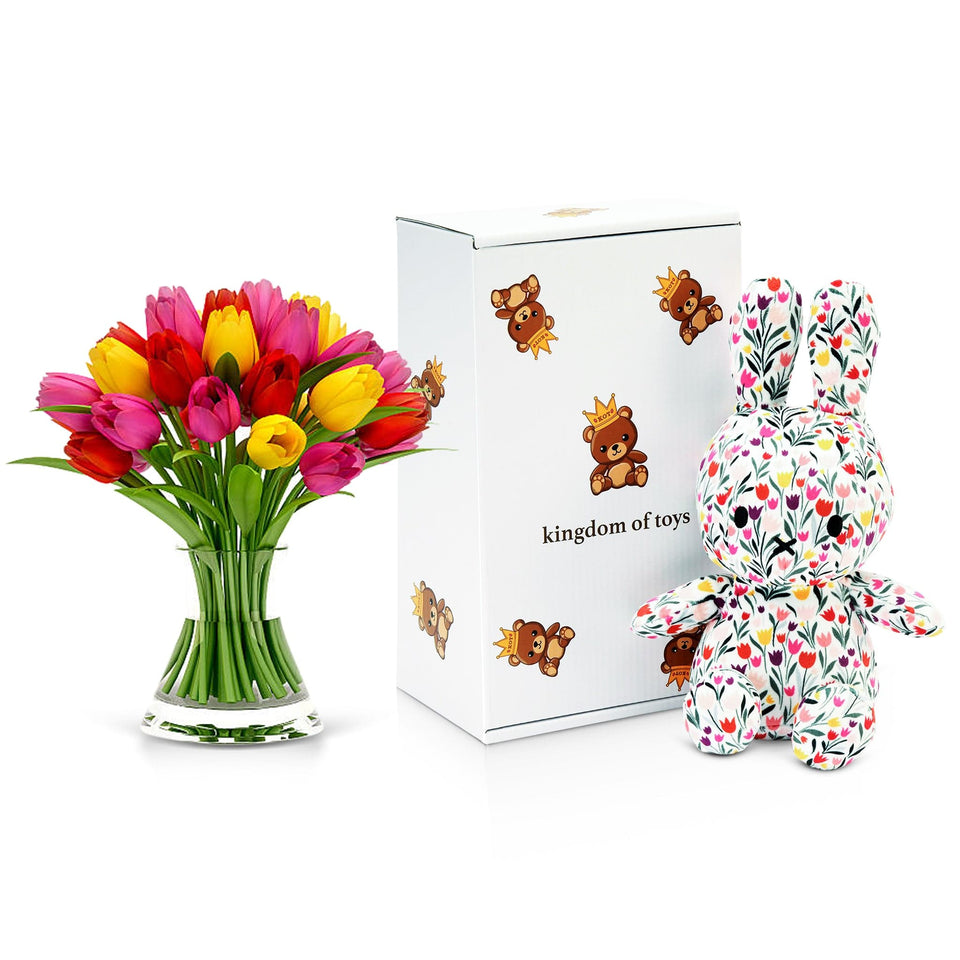 Kingdom of Toys Fresh Tulips Flowers Gift Set
