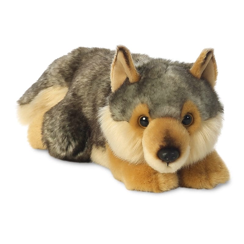 AURORA MIYONI PLUSH WOLF 11" CUDDLY SOFT TOY TEDDY