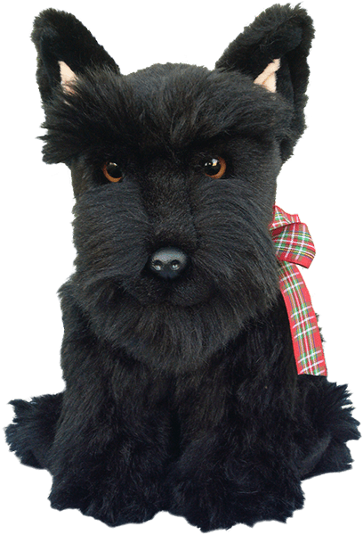 SCOTTISH TERRIER DOG FAITHFUL FRIENDS 12" SOFT CUDDLY PLUSH DOG TOY TEDDY