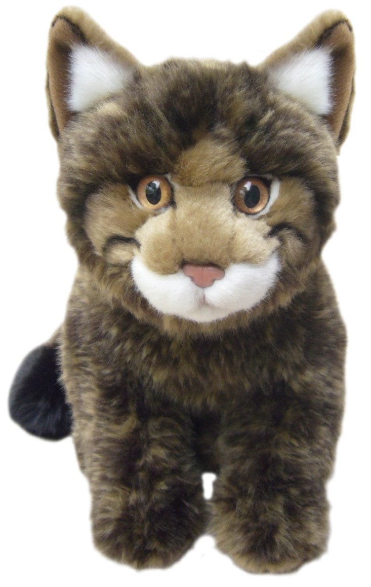 SCOTTISH WILDCAT FAITHFUL FRIENDS 12" SOFT CUDDLY PLUSH KITTEN TOY