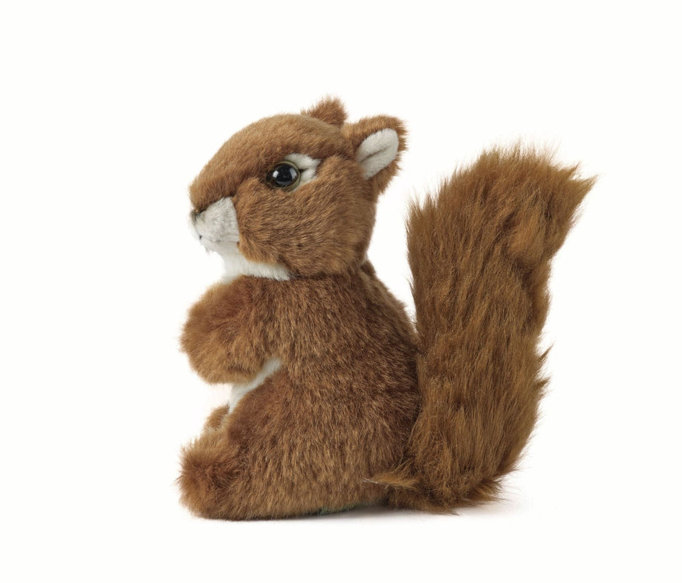 LIVING NATURE SQUIRREL PLUSH SOFT RED CUDDLY TOY TEDDY
