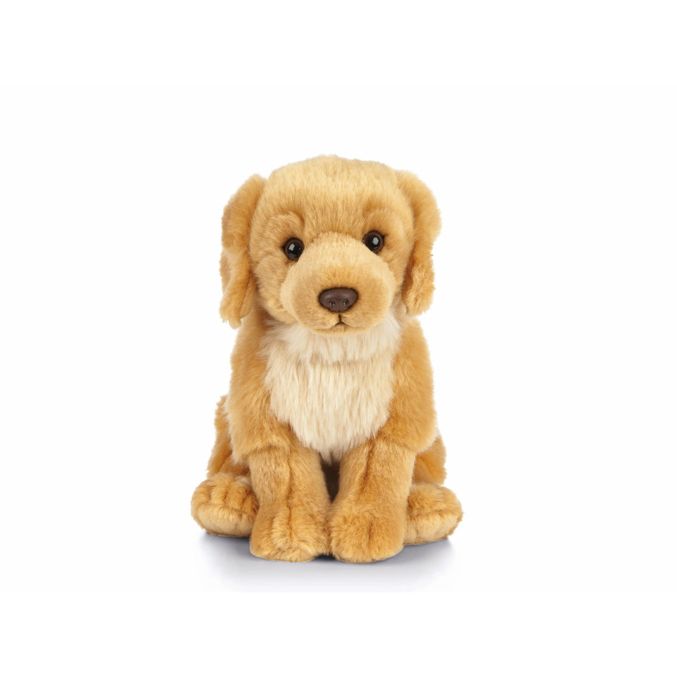 LIVING NATURE GOLDEN RETRIEVER DOG SOFT PLUSH CUDDLY TOY