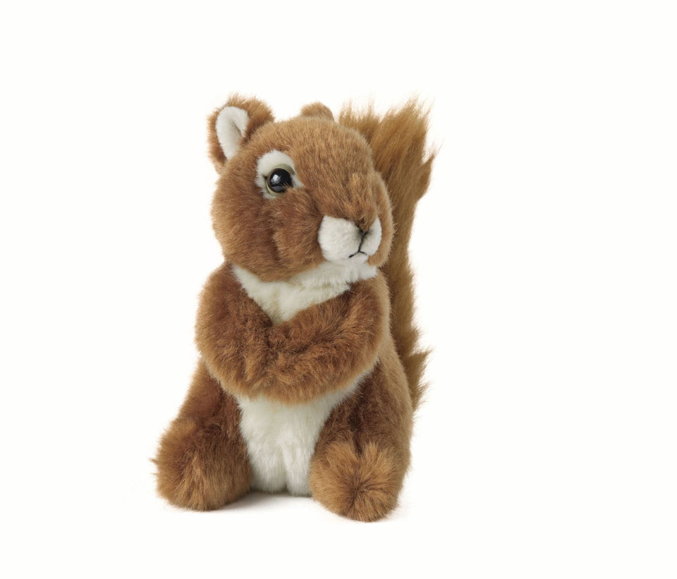 LIVING NATURE SQUIRREL PLUSH SOFT RED CUDDLY TOY TEDDY