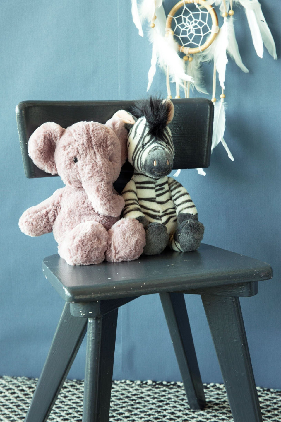 WWF CUB CLUB EBU THE ELEPHANT PINK W/CRINKLE EARS 22cms PLUSH