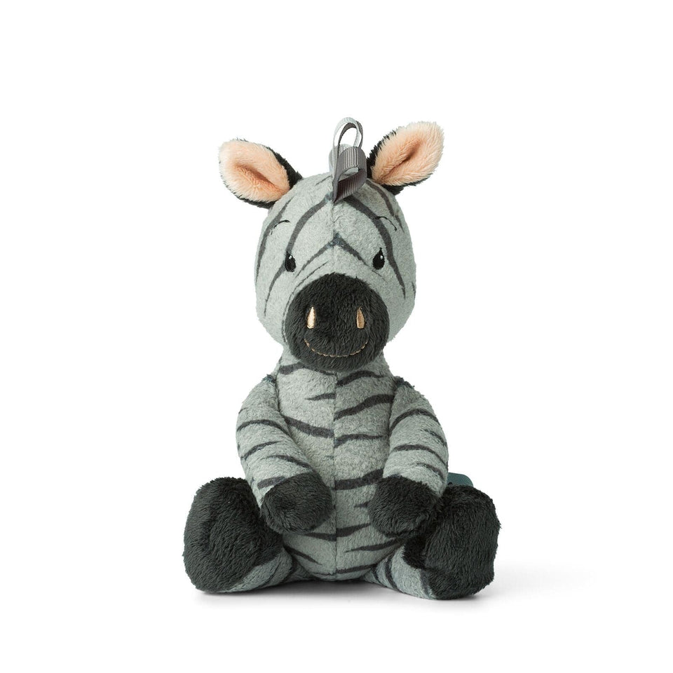 WWF CUB CLUB ZIKO THE ZEBRA WITH BELL GREY 22CM QUALITY PLUSH TOY CHARITY