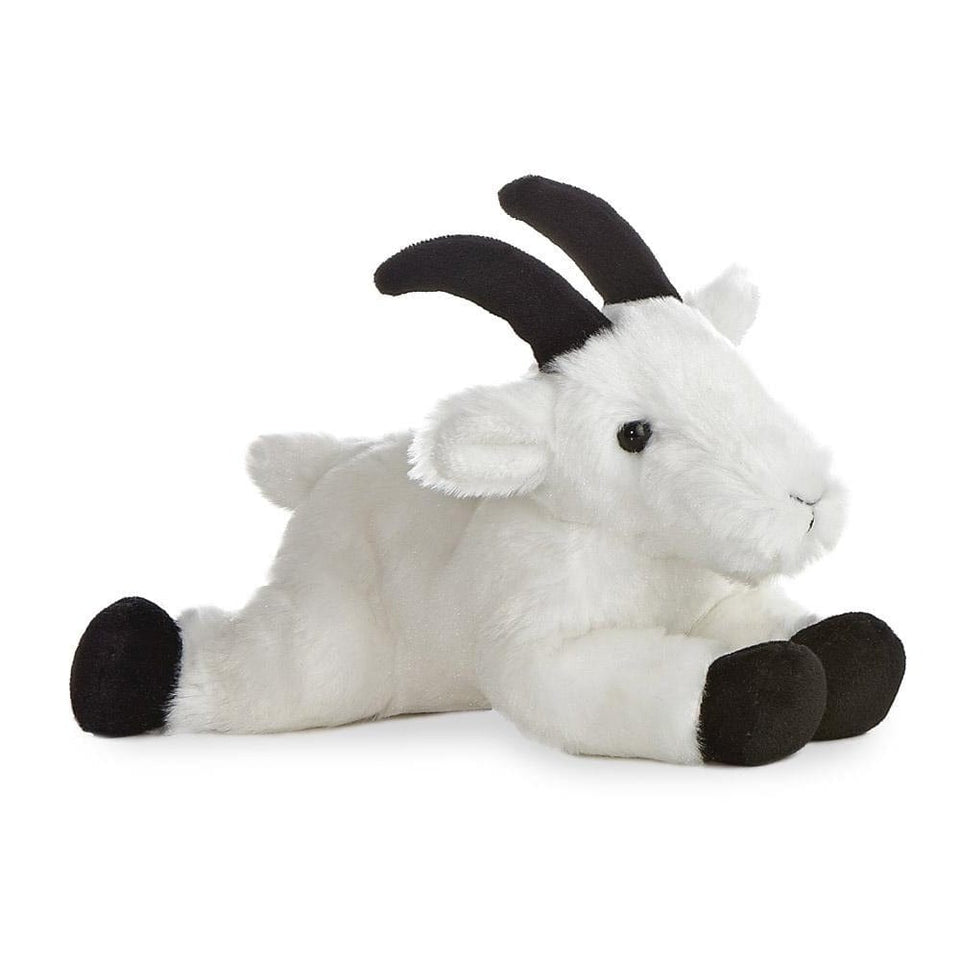 AURORA PLUSH MINI FLOPSIE GOAT CUDDLY SOFT STUFFED TOY TEDDY