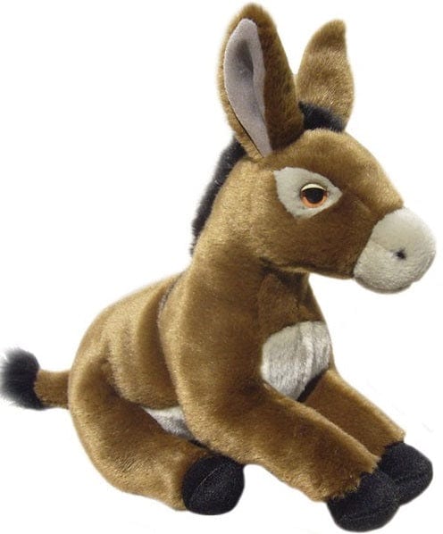 FAITHFULL FRIENDS DONKEY BROWN 12" CUDDLY SOFT PLUSH TOY