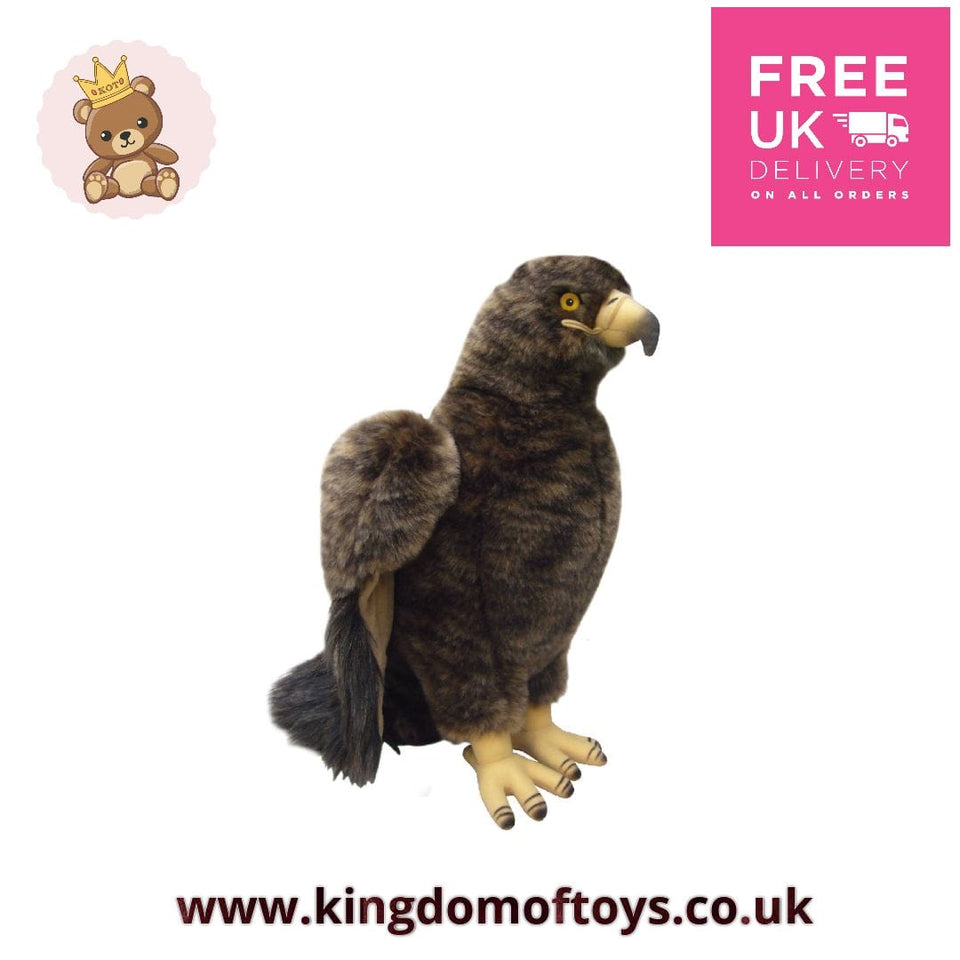 FAITHFUL FRIENDS GOLDEN EAGLE 18" SOFT CUDDLY PLUSH BIRD TOY TEDDY