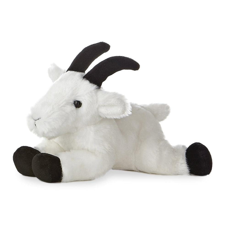 AURORA PLUSH MINI FLOPSIE GOAT CUDDLY SOFT STUFFED TOY TEDDY