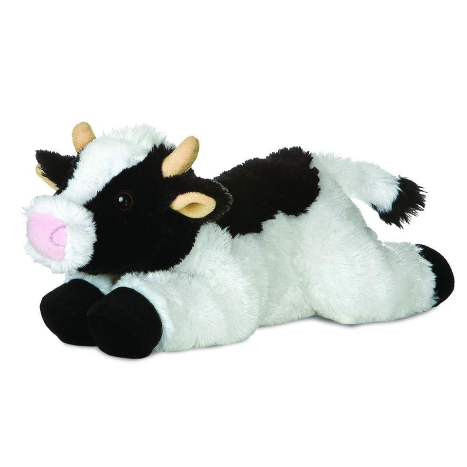AURORA 12" FLOPSIE PLUSH MAY BELL COW CUDDLY SOFT TOY TEDDY